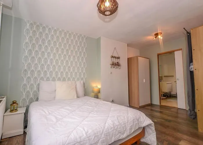 Les Valericaines - Bel Appartement - Vue Sur Les Toits De St Valery