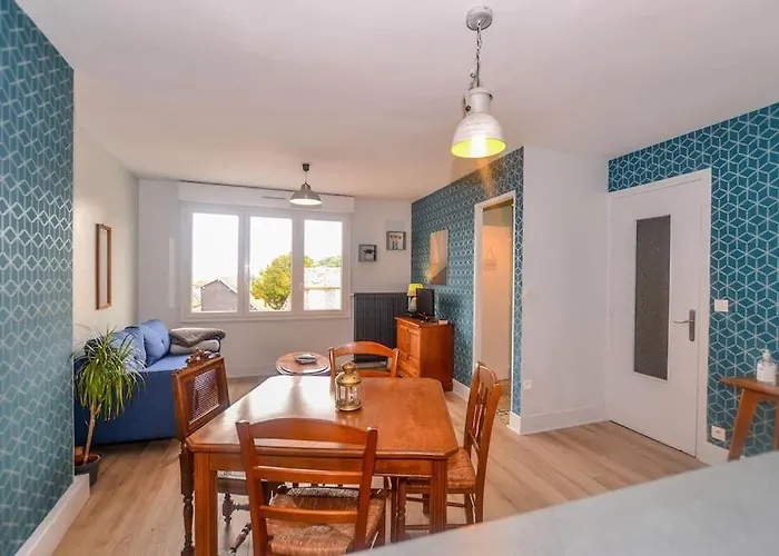 Les Valericaines - Bel Appartement - Vue Sur Les Toits De St Valery